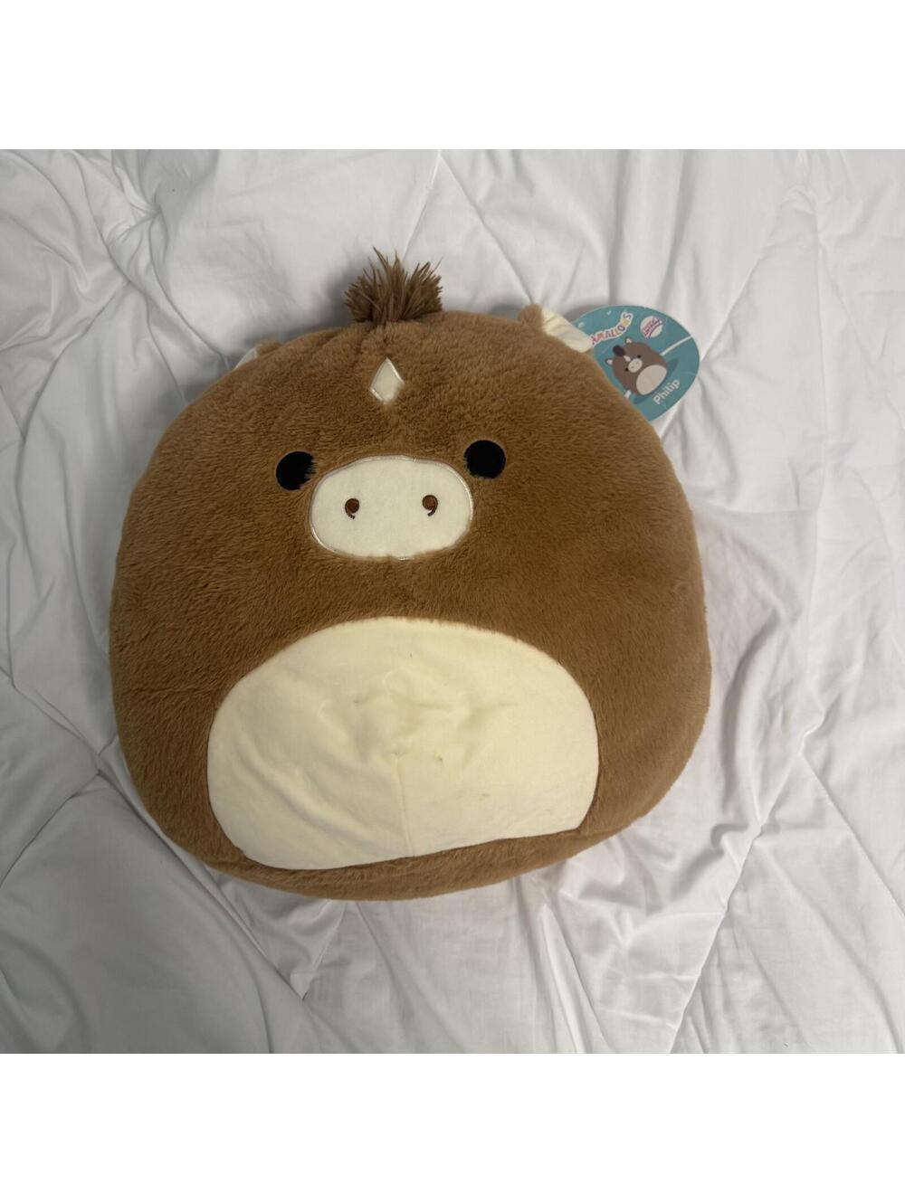 rare philip the horse plush fuzzamallow squishmallow